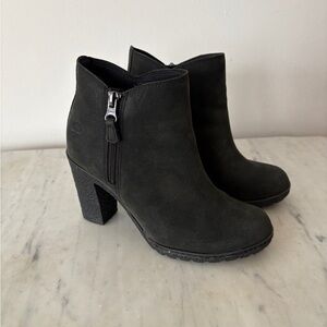 Timberland Tillston Black Ankle Booties